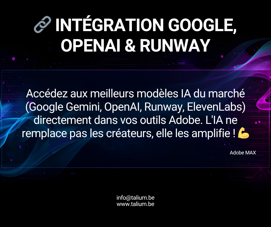 Integration open AI Adobe Creative cloud