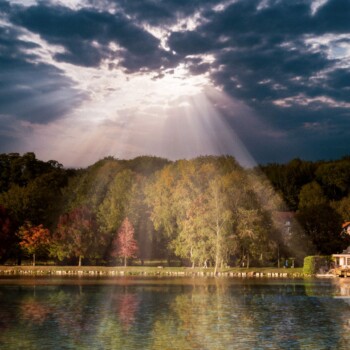 Lac de Genval reflection Photographie et retouches photos
