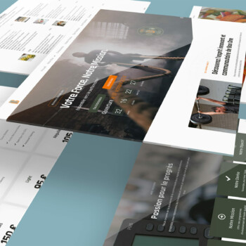 Maquette site web Box One